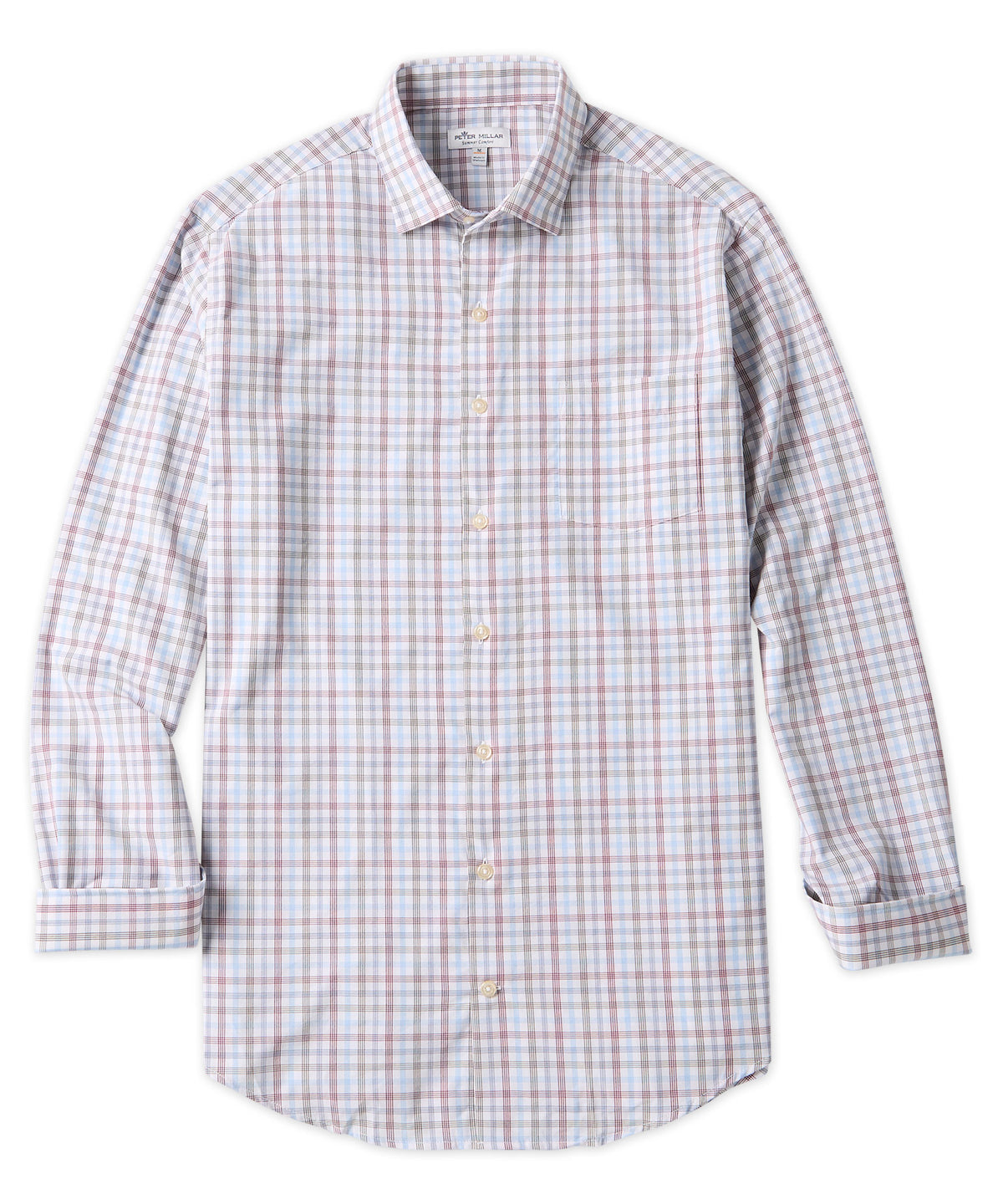 Peter Millar Long Sleeve Neely Performance Sport Shirt