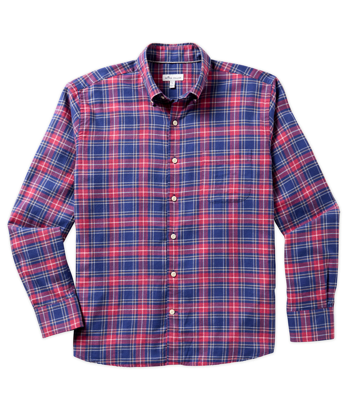 Peter Millar Long Sleeve Scripps Sport Shirt
