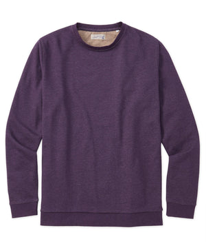 Westport Lifestyle Melange Interlock Pullover Crew