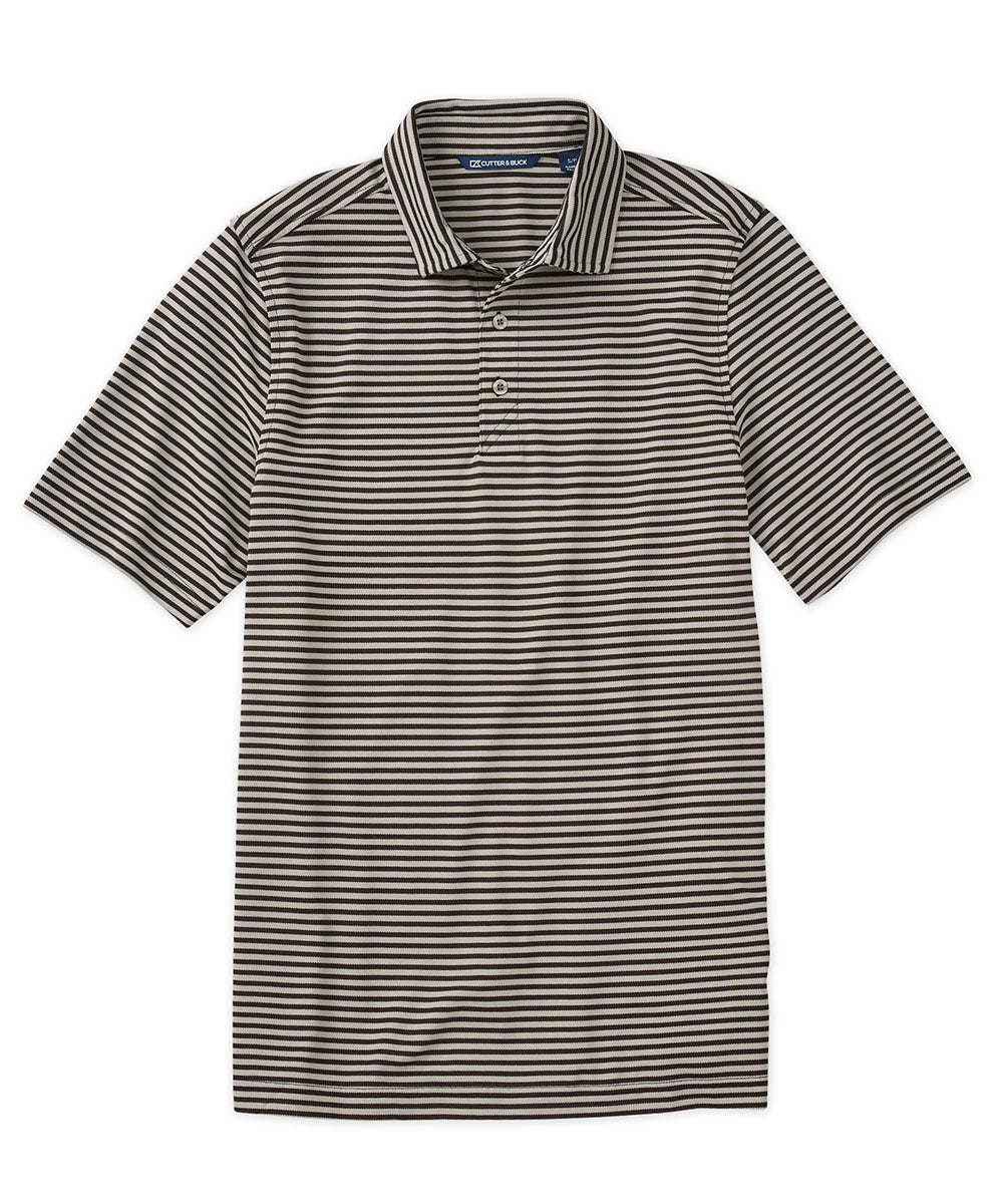 Cutter & Buck Virtue Eco Pique Stripe Recycled Polo, Men's Big & Tall