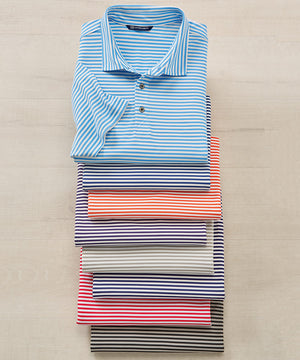 Cutter & Buck Virtue Eco Pique Stripe Recycled Polo