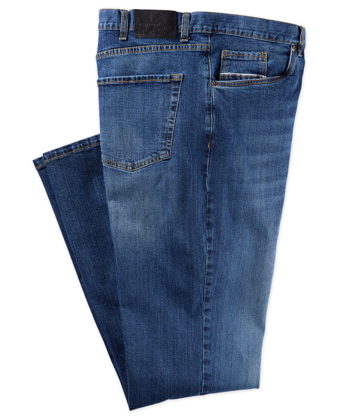 Westport Black Italian Jean, Men's Big & Tall