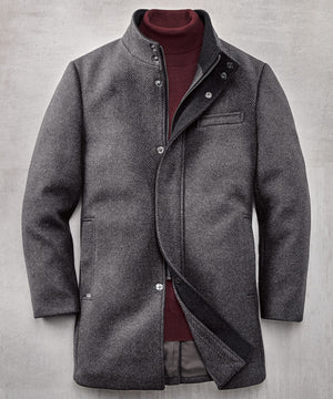 Hart Schaffner Marx Twill Car Coat