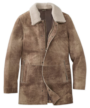 Westport Black Lagoon Distressed Leather Jacket