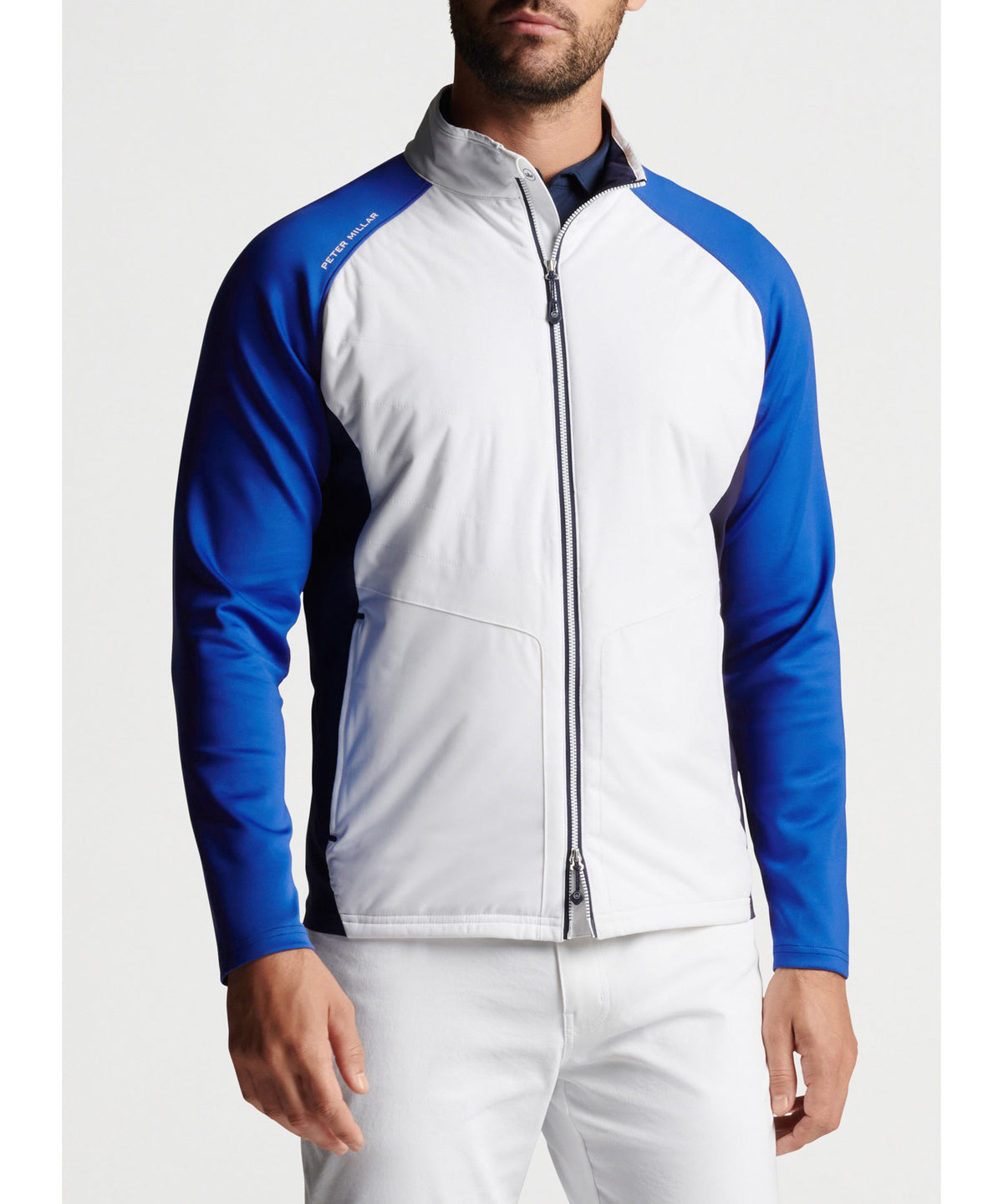 Peter millar merge stretch deals full zip hybrid jacket