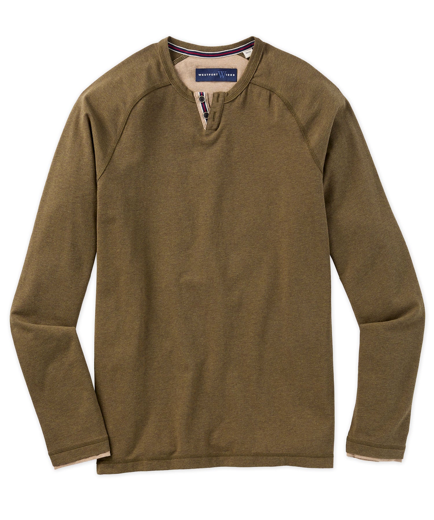 Westport 1989 Long-Sleeve Stretch Melange Henley