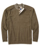 Westport 1989 Plaited Button Mock Sweater
