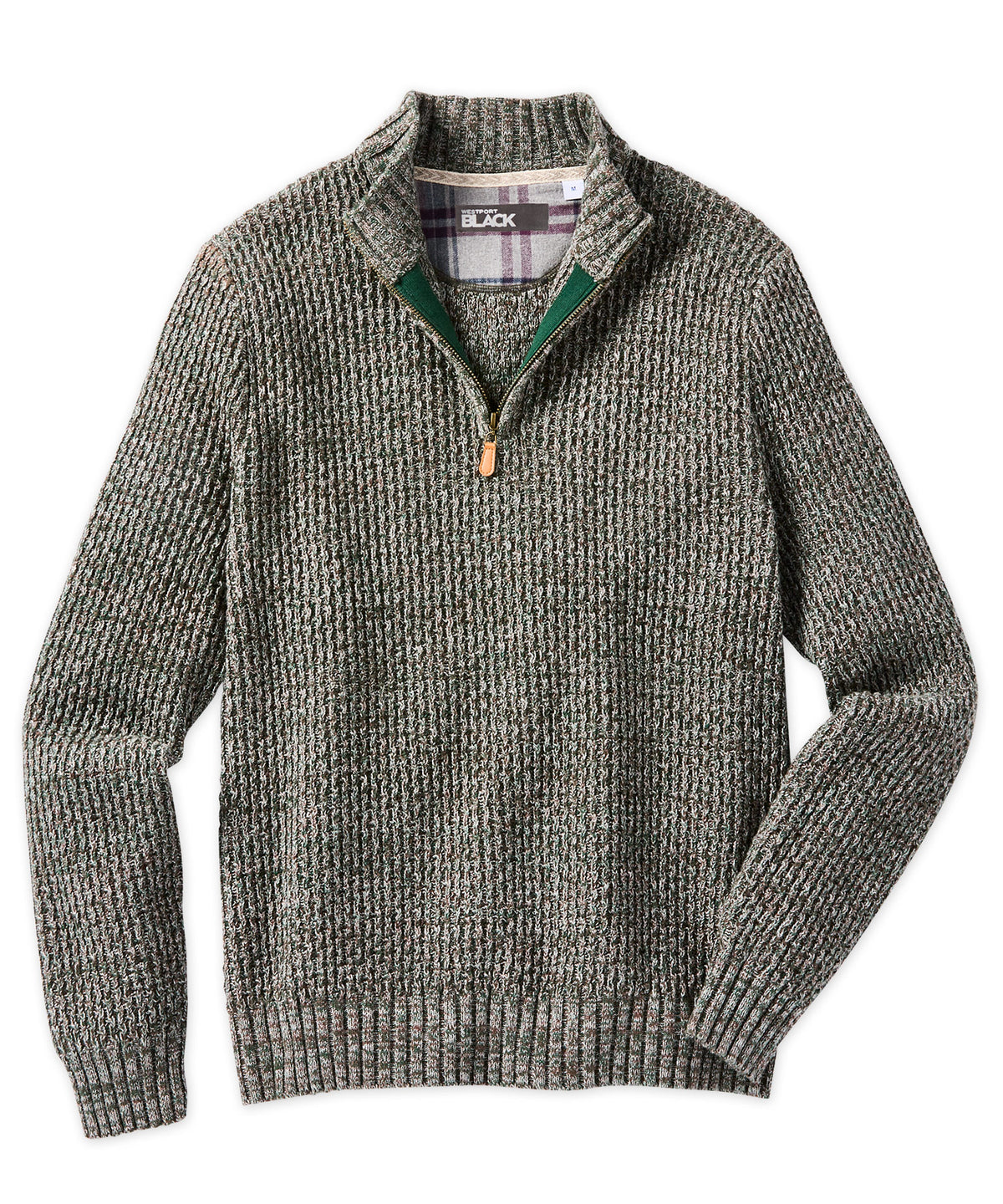 Men's Cotton Half-Zip Sweater