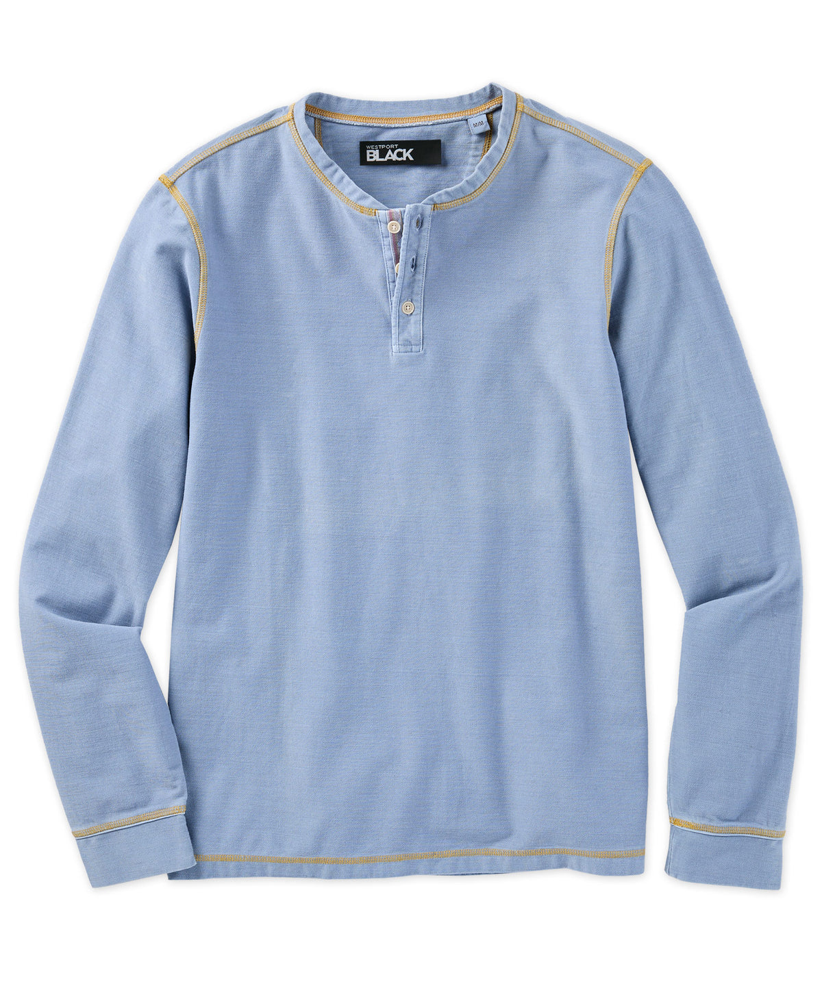 3 button discount thermal shirt
