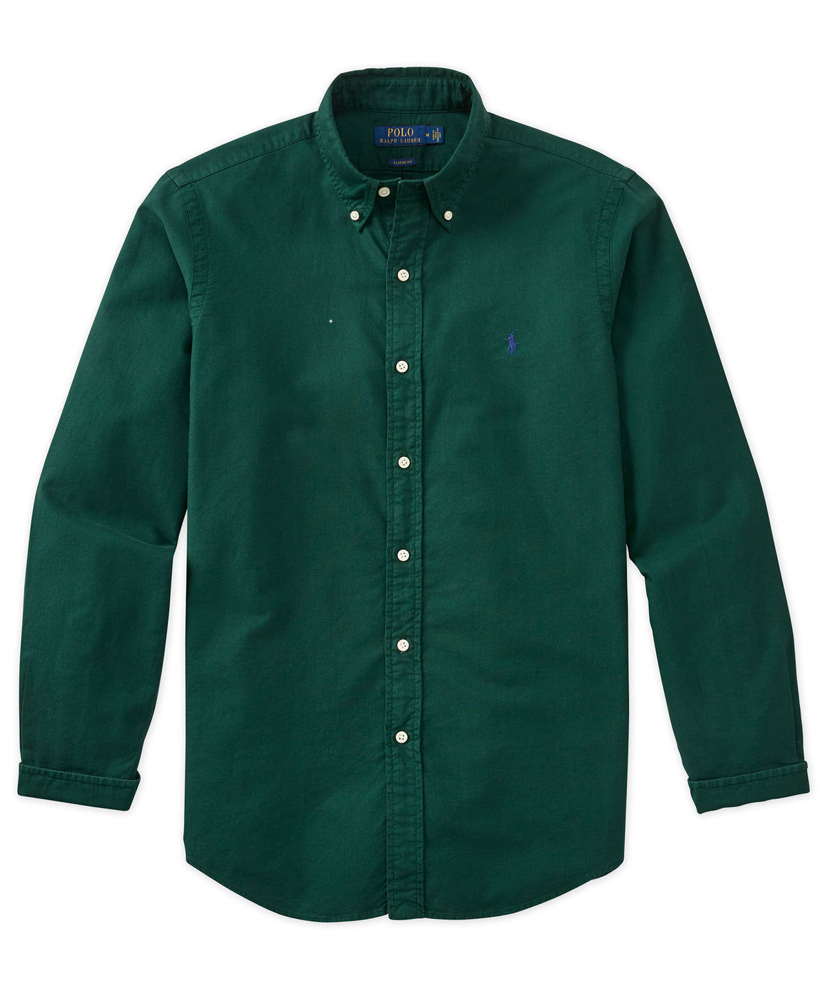 Polo Ralph Lauren Long-Sleeve Garment Dyed Oxford Sport Shirt