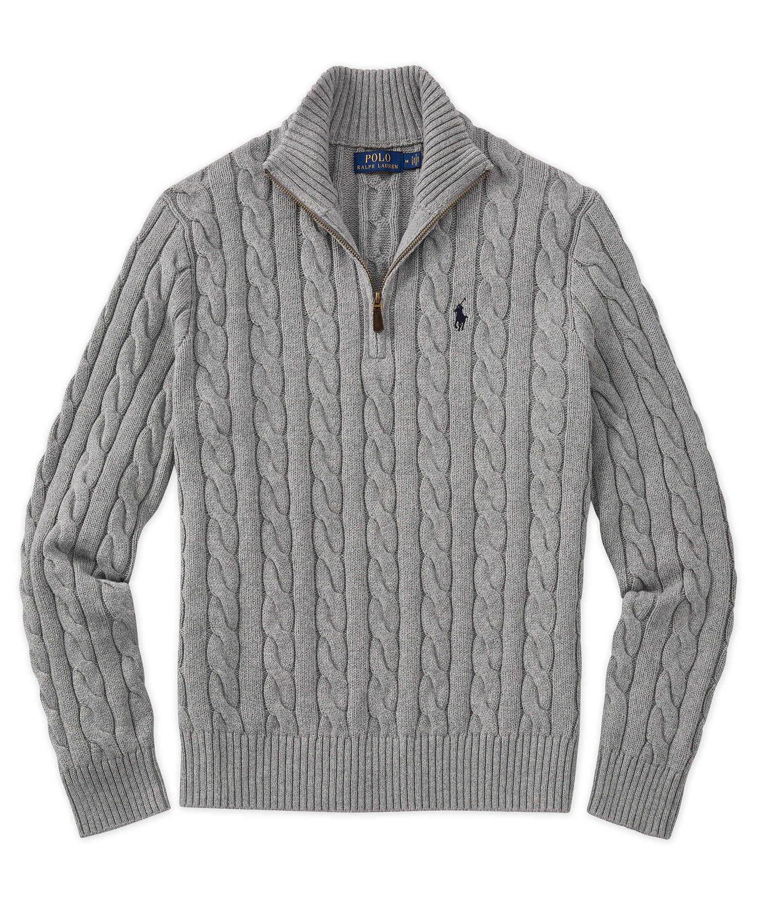Polo ralph lauren men's cotton long sleeve sweater Clearance