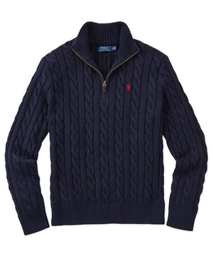 Polo Ralph Lauren Long-Sleeve Cotton Cable Sweater