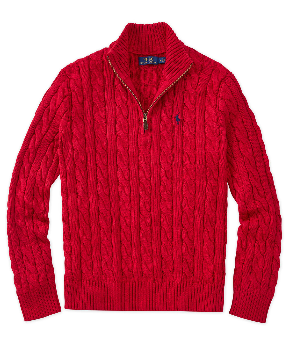 Polo Ralph Lauren Long-Sleeve Cotton Cable Sweater