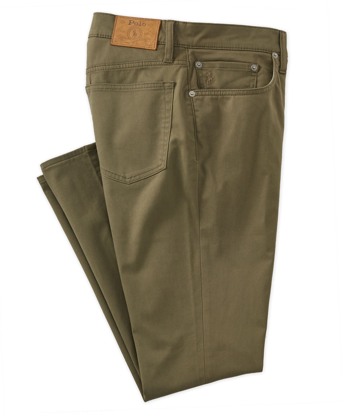 Polo Ralph Lauren Stretch Sateen 5-Pocket Pants - Westport Big & Tall
