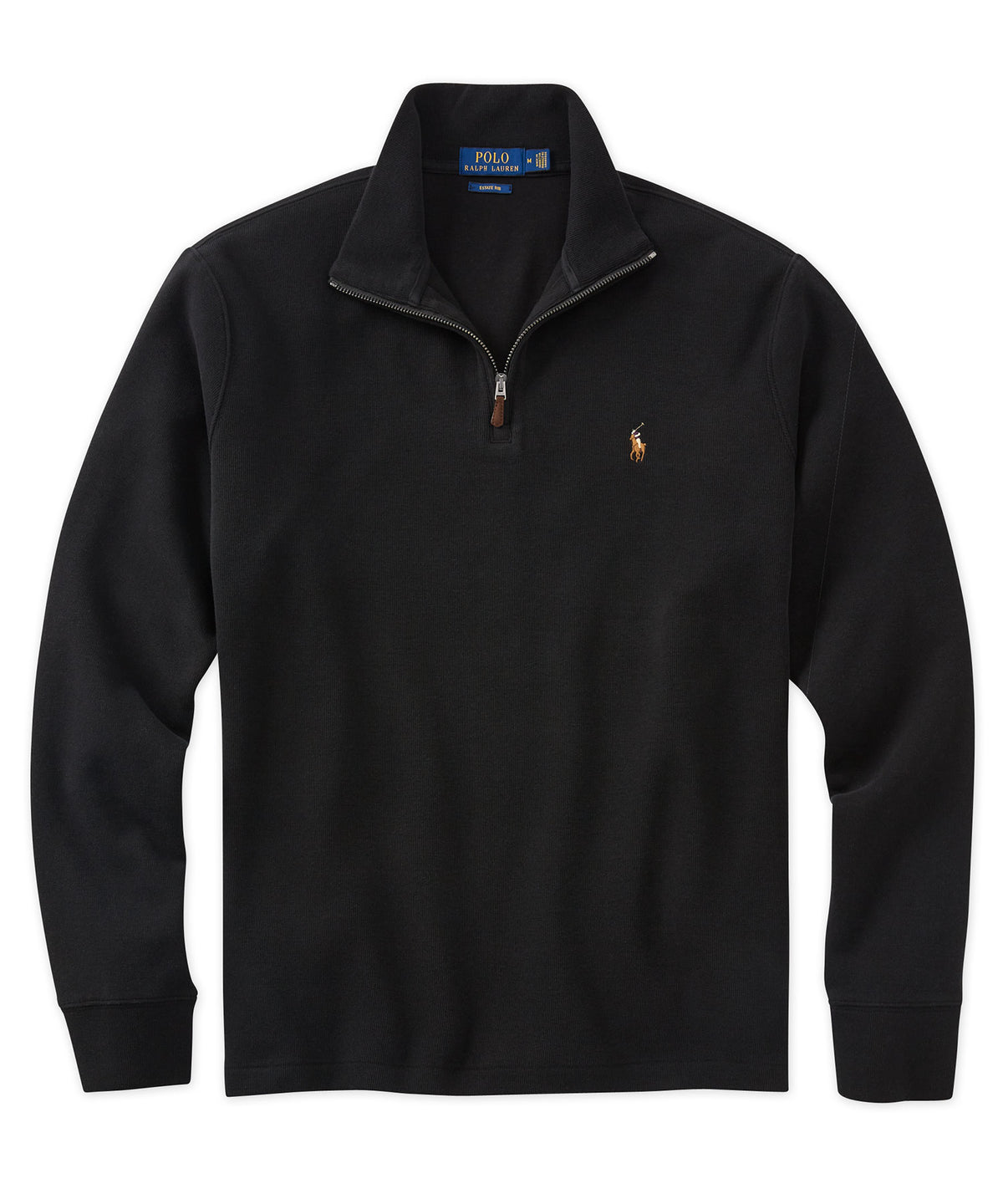 polo ralph lauren estate rib half zip