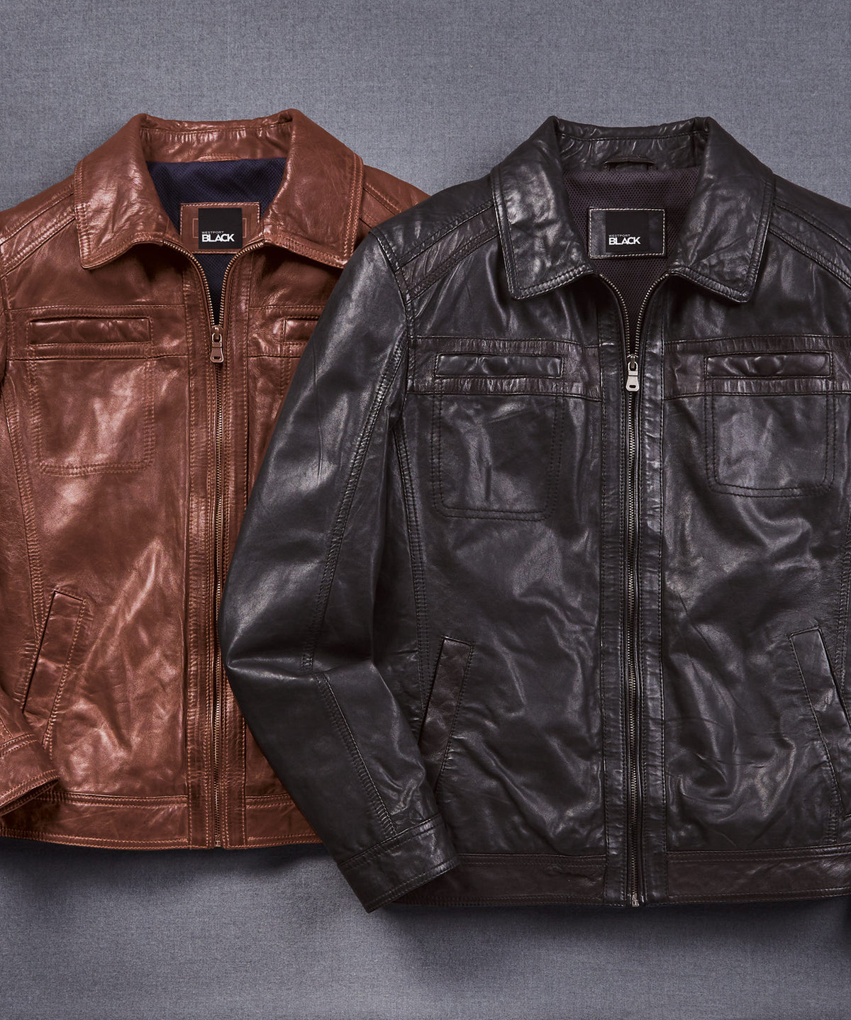 Big and Tall Leather Coats for Men at Westport Big & Tall Tagged