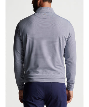 Peter Millar Sugar Stripe Perth Quarter-Zip Pullover