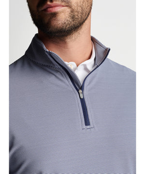 Peter Millar Sugar Stripe Perth Quarter-Zip Pullover