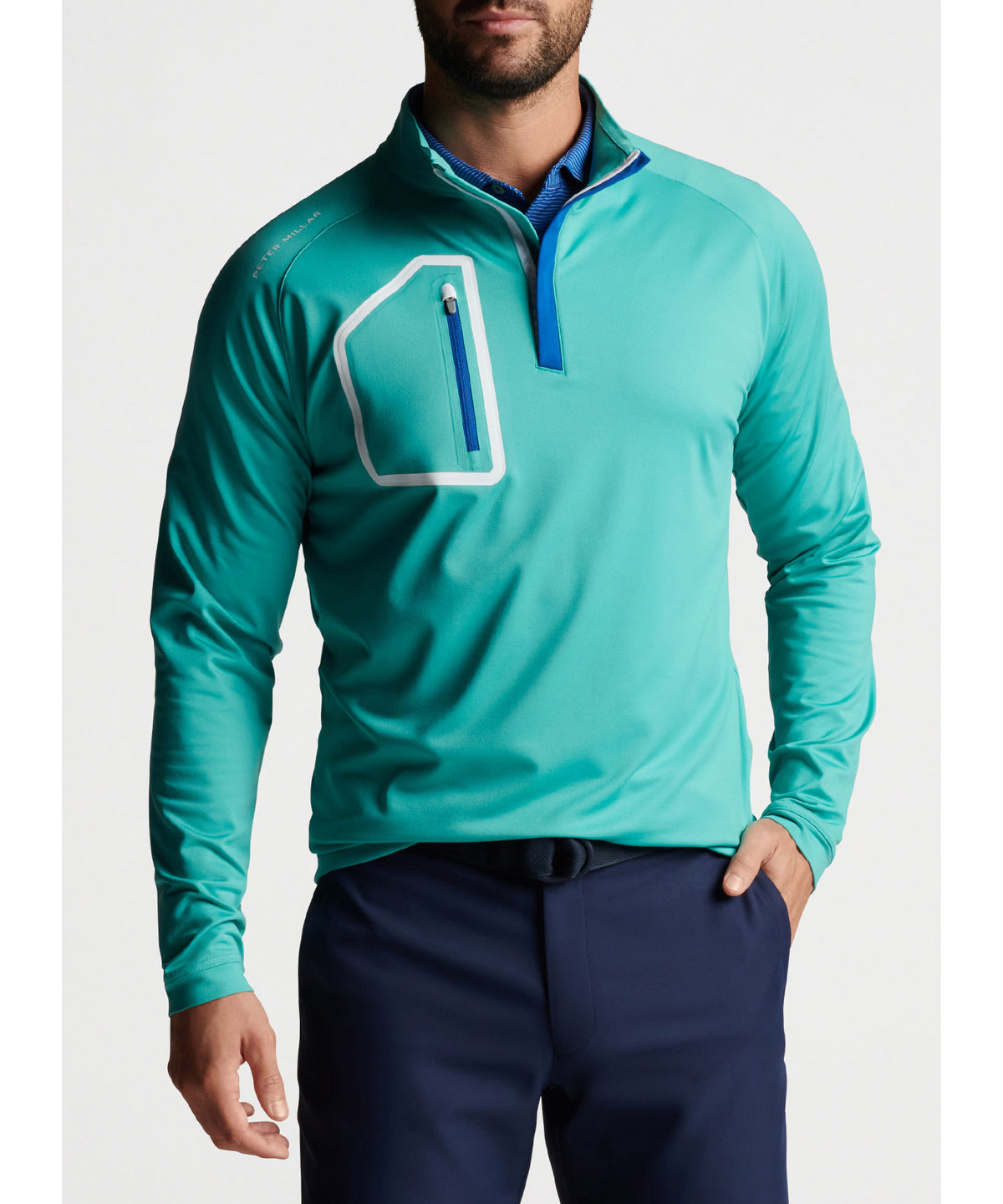 Peter Millar Forge Quarter-Zip Pullover