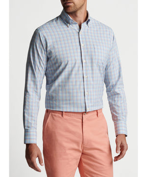 Peter Millar Long Sleeve Erving Performance Sport Shirt