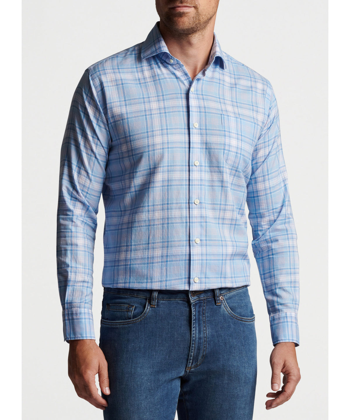 Peter Millar Long Sleeve Pawley Sport Shirt