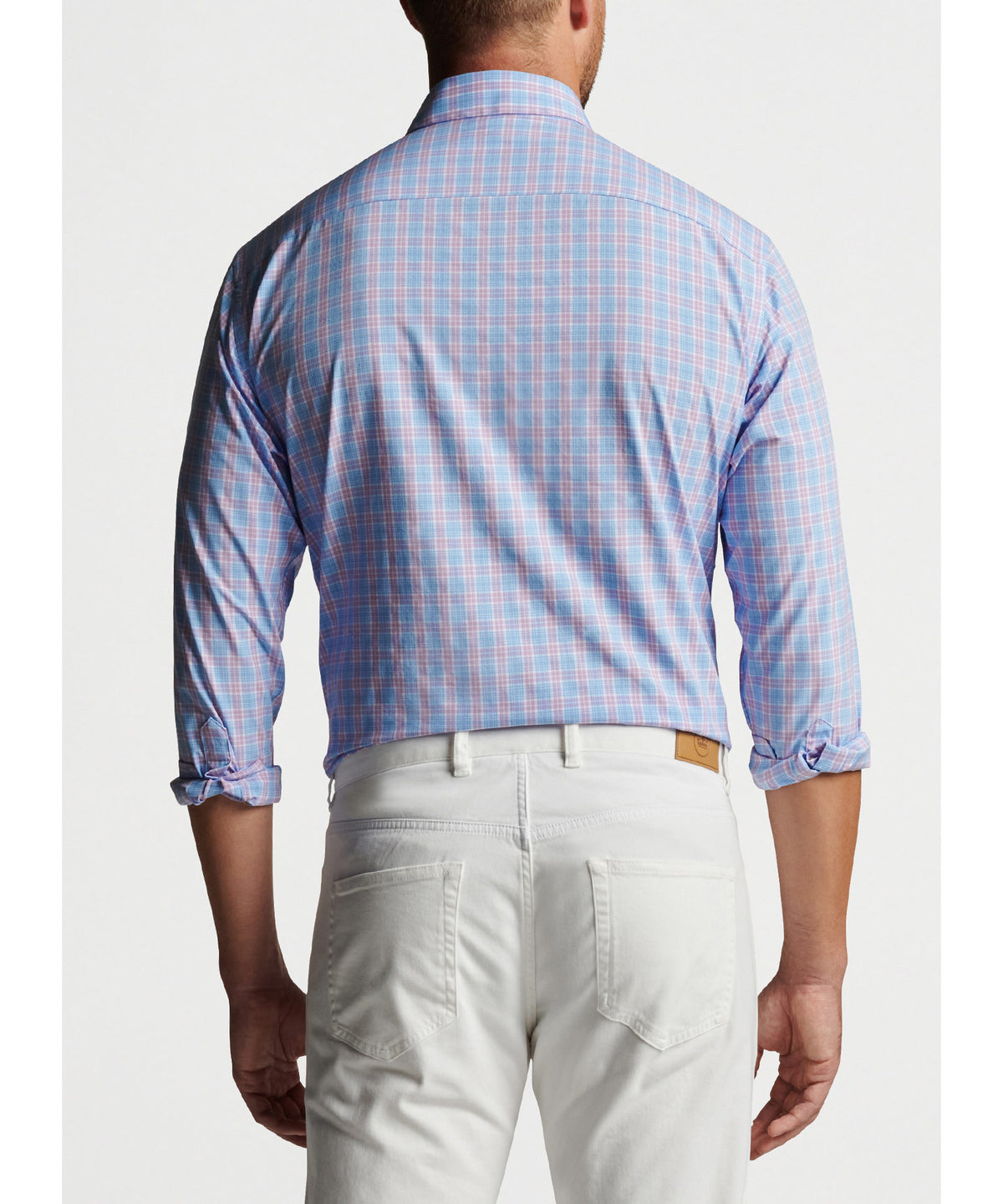 Peter Millar Long Sleeve Gene Performance Sport Shirt