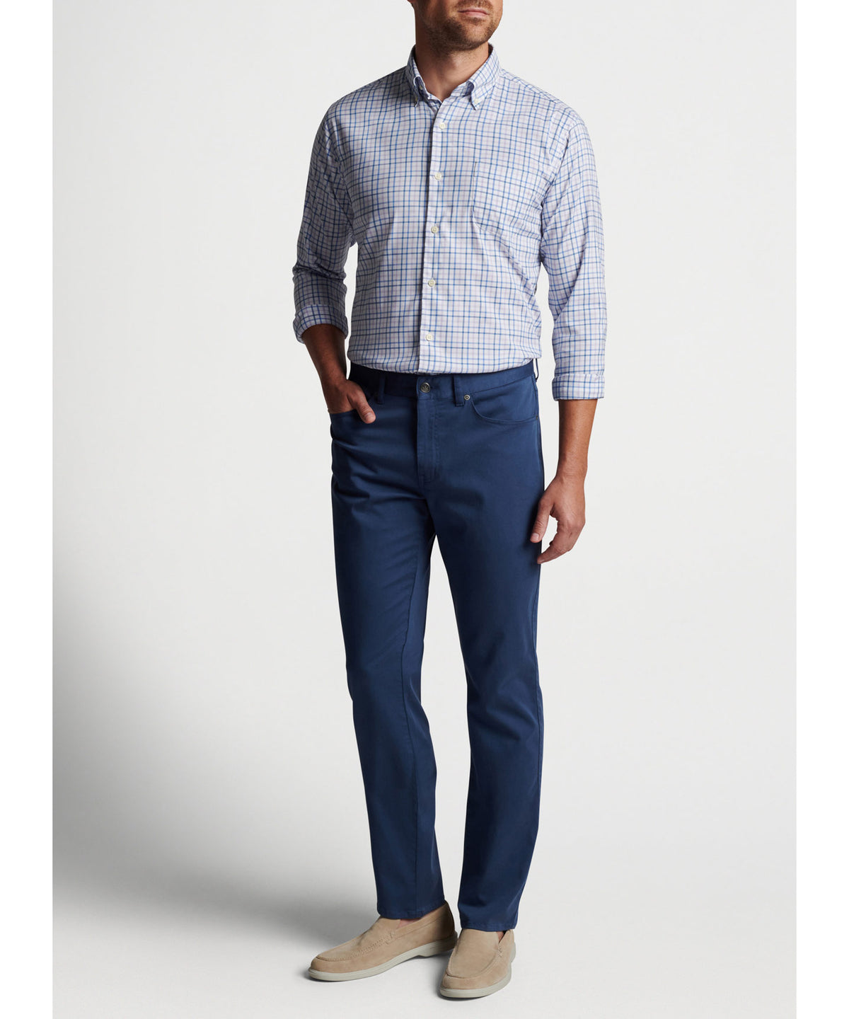 Peter Millar Long Sleeve Noland Sport Shirt