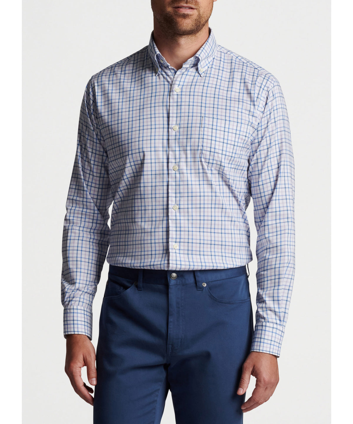 Peter Millar Long Sleeve Noland Sport Shirt