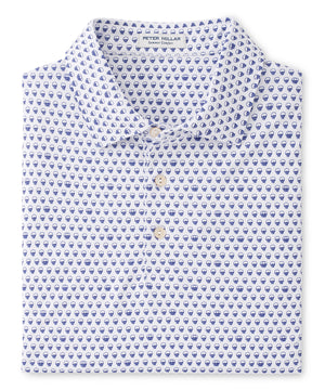 Peter Millar Short Sleeve Seeing Double Print Polo