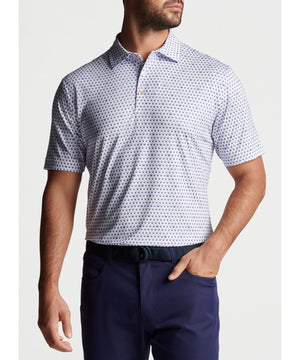 Peter Millar Short Sleeve Seeing Double Print Polo