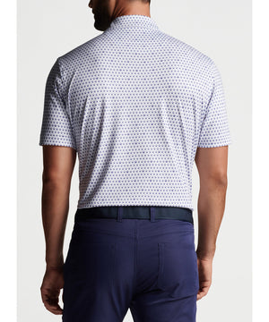 Peter Millar Short Sleeve Seeing Double Print Polo