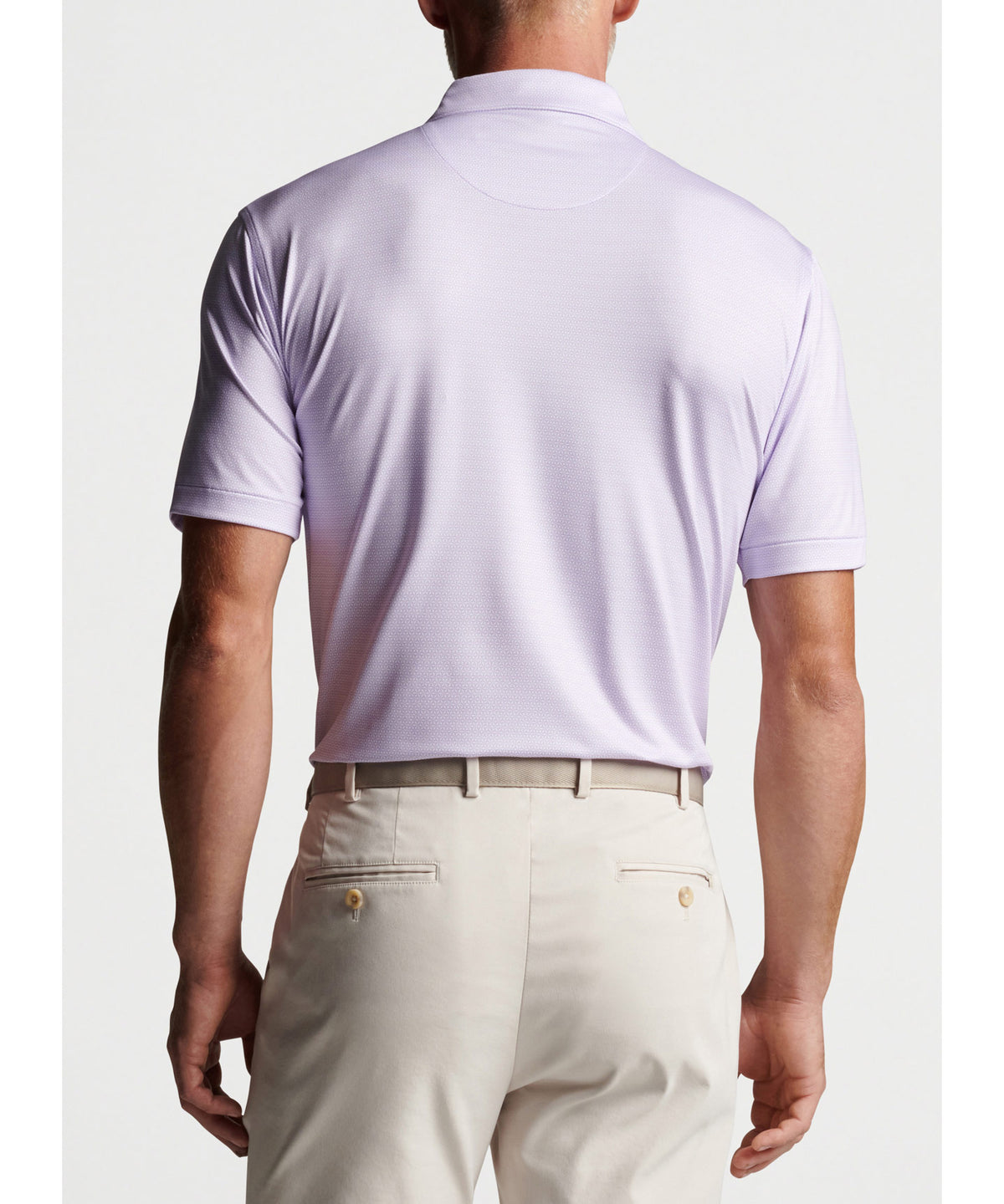 Peter Millar Short Sleeve Medallion Print Polo