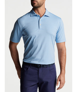 Peter Millar Short Sleeve Drum Stripe Polo