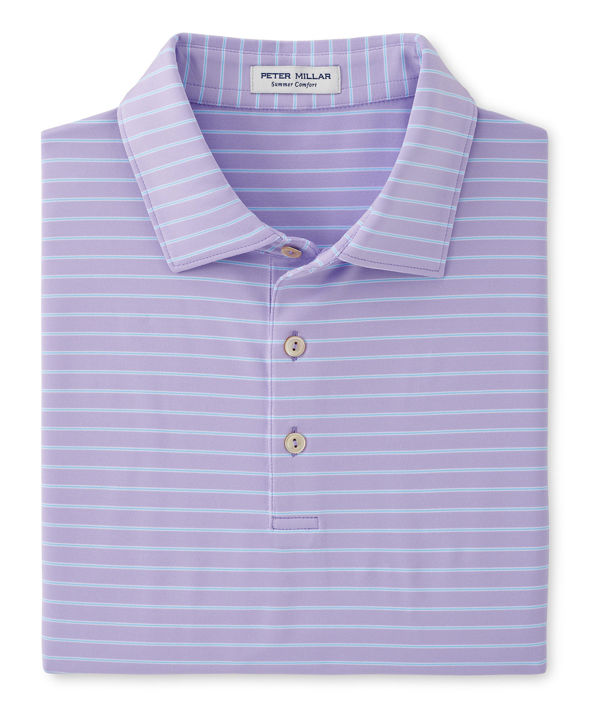 Peter Millar Short Sleeve Drum Stripe Polo