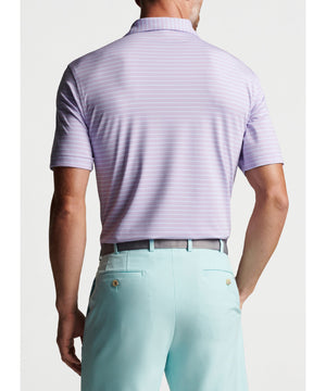 Peter Millar Short Sleeve Drum Stripe Polo