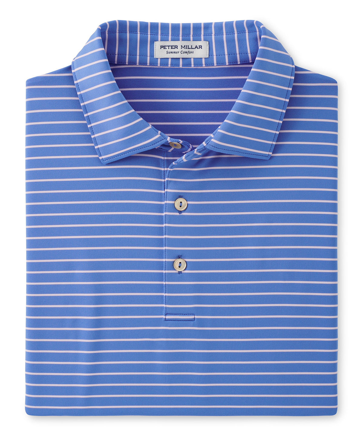 Peter Millar Short Sleeve Drum Stripe Polo
