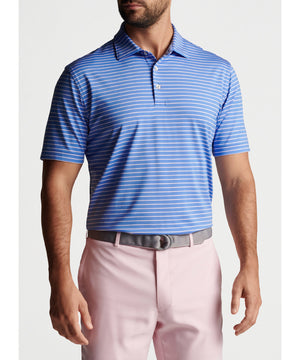 Peter Millar Short Sleeve Drum Stripe Polo