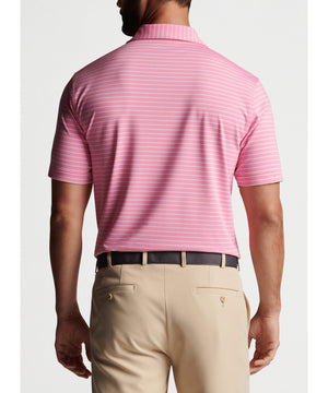 Peter Millar Short Sleeve Drum Stripe Polo