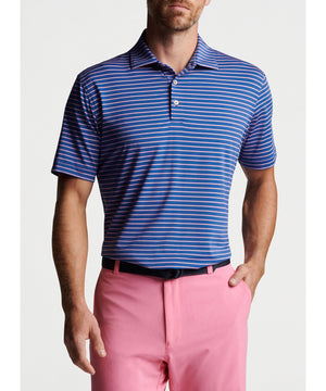 Peter Millar Short Sleeve Drum Stripe Polo