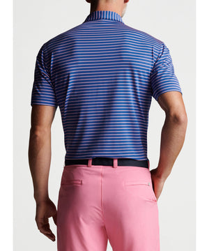 Peter Millar Short Sleeve Drum Stripe Polo