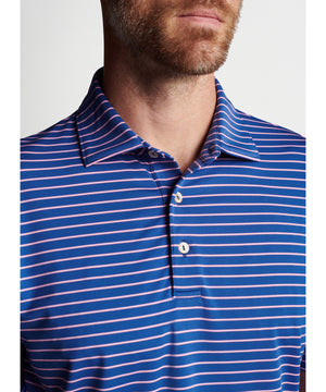 Peter Millar Short Sleeve Drum Stripe Polo