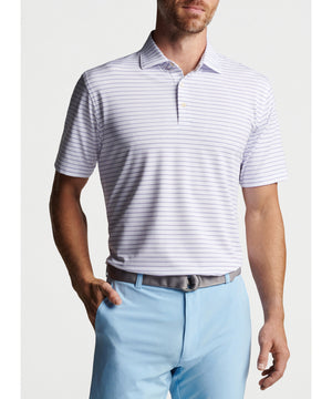 Peter Millar Short Sleeve Drum Stripe Polo