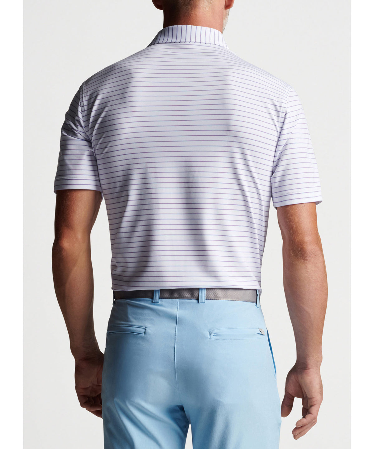 Peter Millar Short Sleeve Drum Stripe Polo