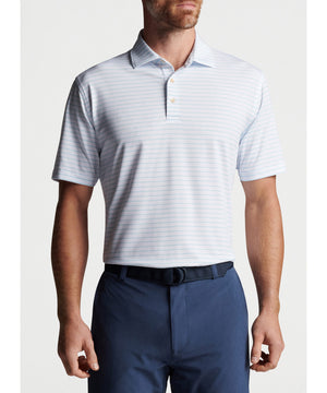 Peter Millar Short Sleeve Drum Stripe Polo