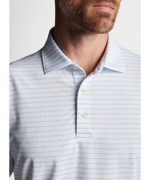 Peter Millar Short Sleeve Drum Stripe Polo