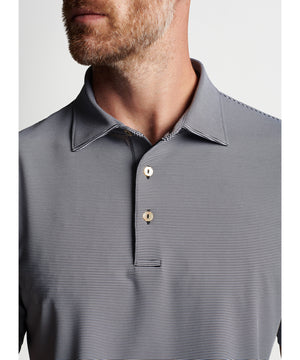 Peter Millar Short Sleeve Jubilee Stripe Polo