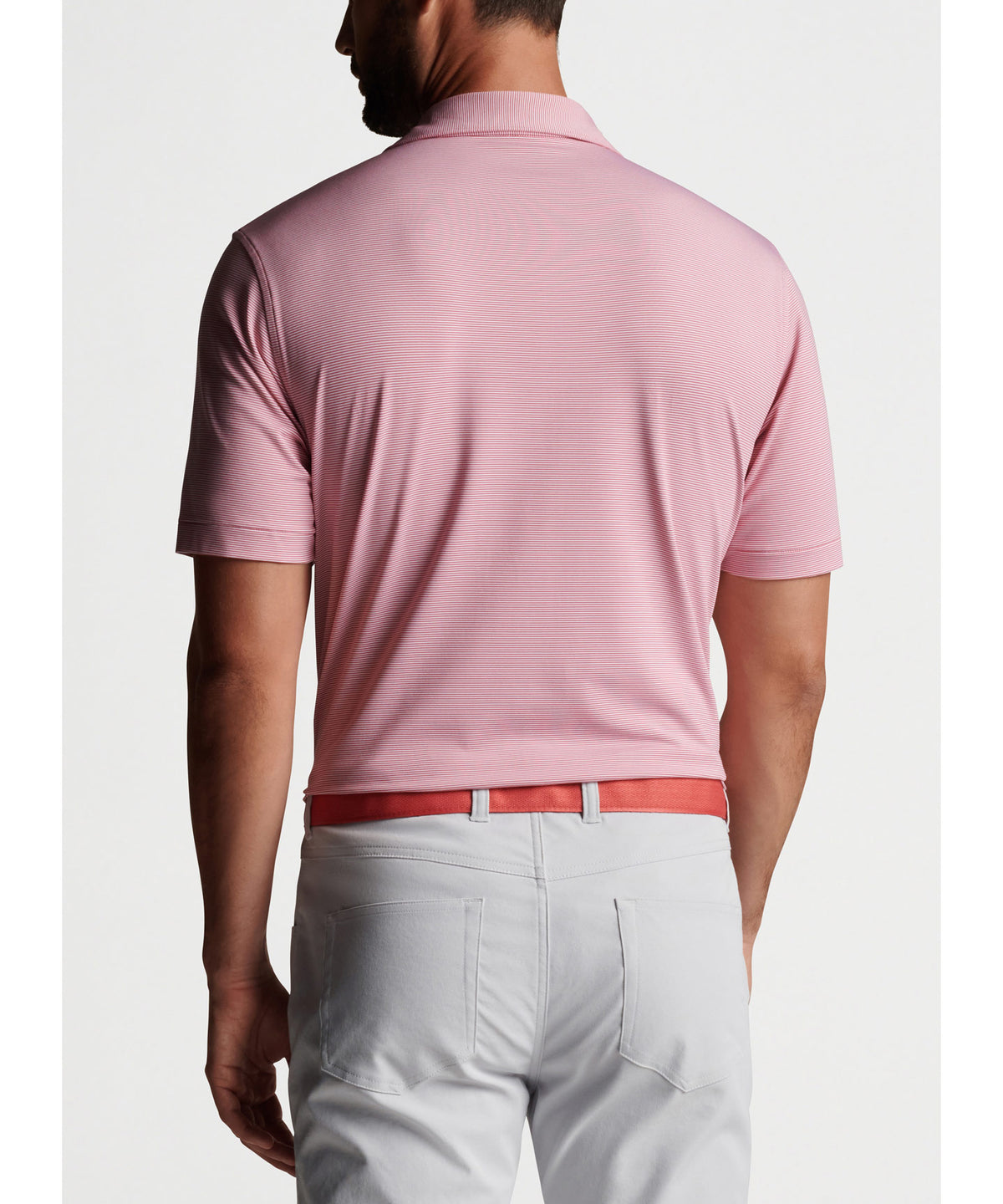 Peter Millar Short Sleeve Jubilee Stripe Polo
