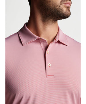 Peter Millar Short Sleeve Jubilee Stripe Polo