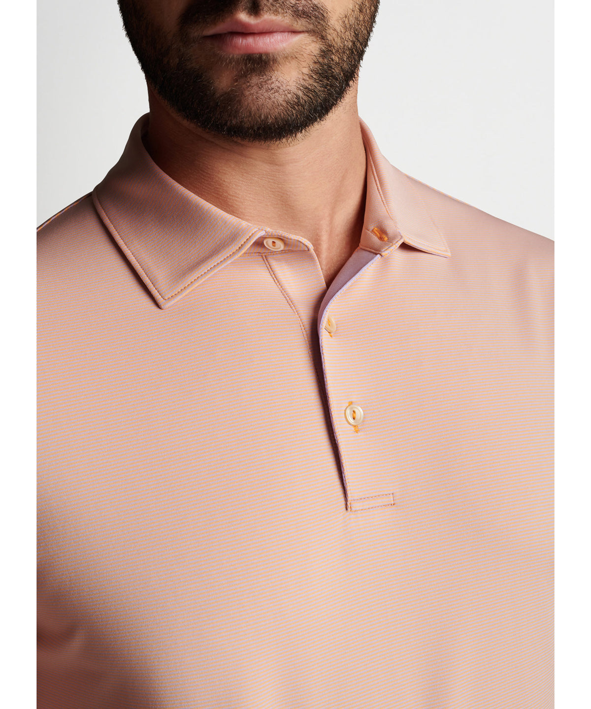 Peter Millar Short Sleeve Jubilee Stripe Polo