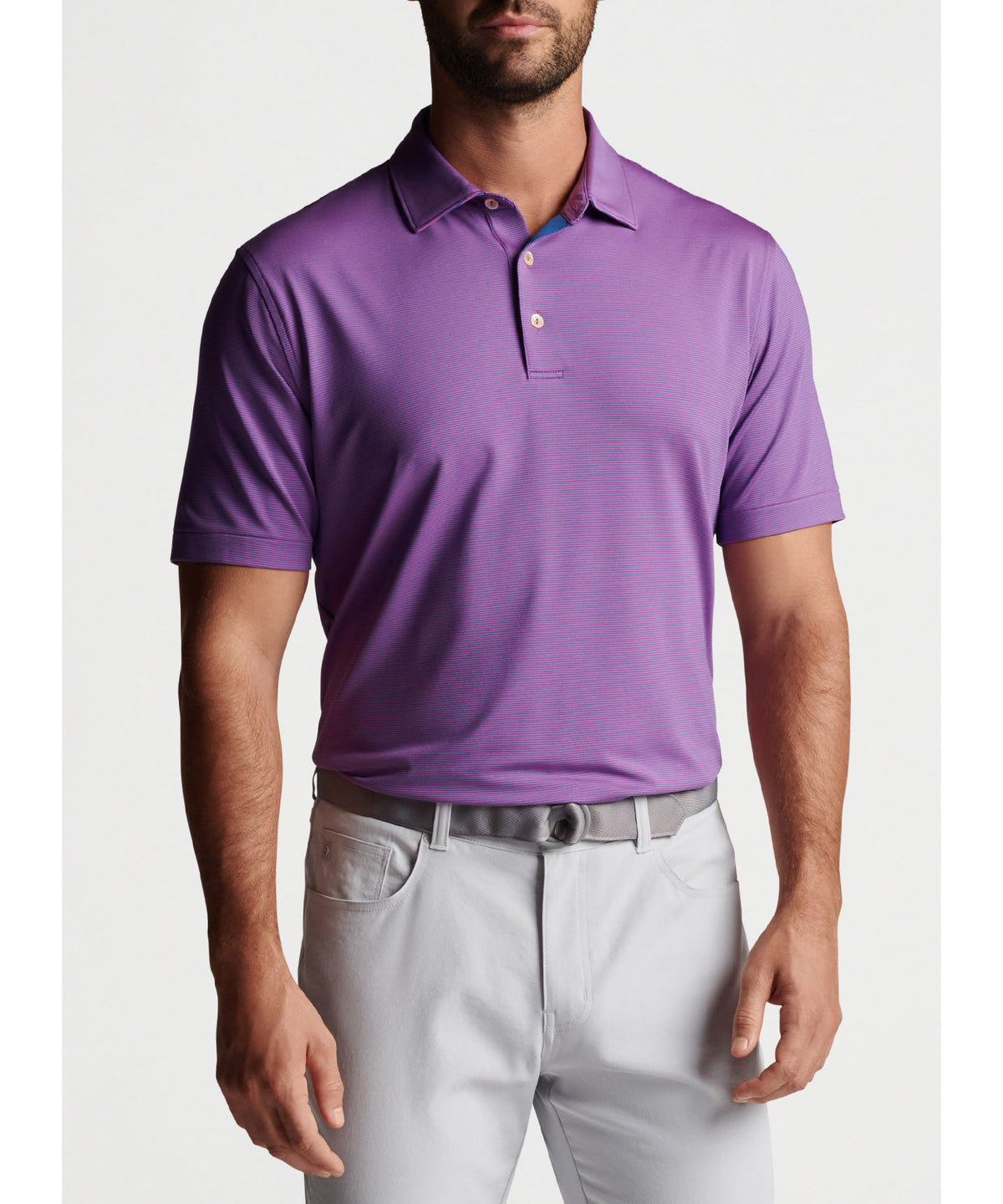 Peter Millar Short Sleeve Jubilee Stripe Polo
